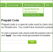 Redeem Gift