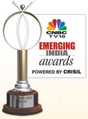 CNBC TV18 EMERGING INDIA awards