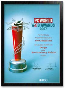 PC WORLD INDIA WEB AWARDS 2007