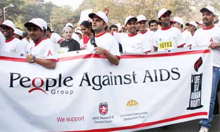 People Against AIDS Run