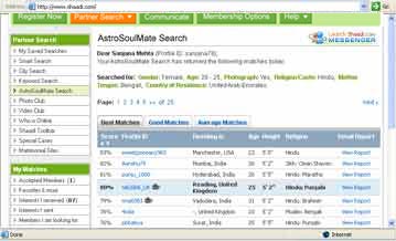 How to use - AstroSoulMate Search