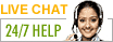 LIVE CHAT 24/7 HELP